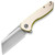 Civivi Brian Brown ExOne Ivory G10, Satin Nitro-V - C23036-2