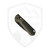 Benchmade Redoubt Tanto Ranger Green and Forest Green Grivory, Partial Serration Black CPM-D2 - 431SBK-1