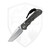 Chris Reeve Knives Small Inkosi Tanto Black Micarta, Stonewash MagnaCut - SIN-1044
