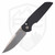 ProTech TR-3 Integrity Manual Smooth Black, Stonewash S35VN - INT101