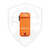 Olight Oclip Pro Flashlight Orange