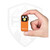 Olight Oclip Pro Flashlight Orange