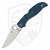 Spyderco Stretch 2 XL Lightweight Blue FRN, Satin K390 - C258FPK390