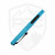 Microtech Combat Troodon Gen III Single Edge Turquoise Aluminum, Black M390MK - 1143-1TQ