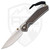 Chris Reeve Knives Large Sebenza 31 Drop Point Polished Macassar Ebony, Polished MagnaCut - L31-1636