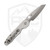 Spyderco Smock Satin Aluminum, Satin CruWear - C240ALCWP