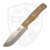 Hellbender Blade Co Snot Otter 4.0, Natural Jute Micarta Satin AEB-L
