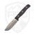 Hellbender Blade Co Snot Otter 2.8, Black Jute Micarta Satin S90V