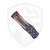 Microtech Hera Double Edge FLAG Signature Series, Apocalyptic M390 702-10APFLAGS