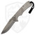 Freeman Outdoor Gear 451 Button Lock Flipper, Tumbled Titanium Scales with Flag Engraving, Satin MagnaCut