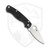 Spyderco Paramiltary 2 Left Handed Black G10, Satin S30V - C81GPLE2