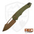 Heretic Mini Pariah Manual, REC Exclusive OD Green Scales, Flat Dark Earth Cerakote Magnacut - H052-17A-OD