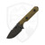 Tactical Pterodactyl Midsize Camper OD Green G10, Dark Stonewash 52100