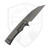 Chaves Sangre Street Integral, Stonewash Titanium, Belt Satin M390 -