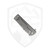 Chaves T.A.K. Tanto Integral, Stonewash Titanium, Belt Satin M390