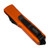 Microtech UTX-85 Double Edge, Orange Aluminum / Black M390 - 232-1OR
