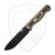 Hellbender Blade Co Mudpup Tri-Color G10, Black Magnacut