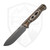 Hellbender Blade Co Mudpup Tri-Color G10, Stonewash Magnacut