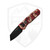 ProTech Runt 5 Crimson Tiger Camo Aluminum, Reverse Tanto DLC Magnacut - R5403-CTC