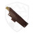 Hellbender Blade Co Snot Otter 4.0 OD Canvas Micarta, Two-Tone Satin CPM 3V