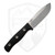 Hellbender Blade Co Snot Otter 4.0 Black G10 w/ Red Liners, Two-Tone Satin CPM 3V
