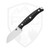 Bestech Knives Heidi Blacksmith 3 Black G10, Satin 14C28N - FK07A