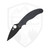 Spyderco UK Penknife Salt Black G-10, Black CPM MagnaCut - C94GMCBKP