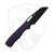 Ironfly Syperfly Linerlock, Purple G10, Black 14C28N - VF03-PL