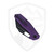 Ironfly Yolo Button Lock, Purple G10, Black Stonewash 14C28N - VF02-PL