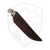 Hellbender Blade Co Ranch Hand White/Black/Brown G10, Stonewash Magnacut