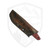 Black Bird Blades Kestrel, Red Griptech Scales, Brut De Forge Finish 80CRV2