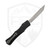Microtech Halo IV Marfione Select, Hardcoat Black Aluminum Handle, Stonewash M390MK - 1151-10MS1