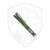 Finch Knife Co El Camino, Clover Green Jigged Bone, Stonewashed 14C28N - EL385