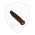 ProTech Malibu Flipper Button Lock, Del Fuego Aluminum, Reverse Tanto Stonewash Magnacut - 5401-DF