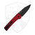 ProTech Scapegoat Compact Auto, Red Aluminum, DLC MagnaMax - RCS1103-RED