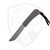 Jack Wolf Knives Pioneer FIXedc, Titanium Crosshatch Handle, Hand Satin S90v