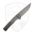 MachineWise Sonora, Zirblast Streamline Titanium, Brass Bolster, Stonewashed S90V - #1765
