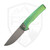 MachineWise Sonora, Green Smooth Titanium, Ti Bolster, Lightwashed S90V - #1969