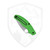 Spyderco UK Penknife Salt Green FRN, SpyderEdge Satin LC200N - C94SGR