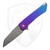 MachineWise Mojave Fine Step, Purple Blue Fade Titanium, Lightwash S90V - 1199