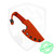 Tactical Pterodactyl Custom One Off Orange G10 Nitro V, no box, Pre-Owned