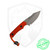 Tactical Pterodactyl Custom One Off Orange G10 Nitro V, no box, Pre-Owned