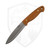 Lt Wright Shemanese Companion Scandi AEB-L, Natural Micarta, Kydex Sheath