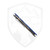 Hinderer Knives Eklipse 3.5 Skinny Non Flipper Fullered Harpoon Spanto, Blue G10, Working Finish, Stonewash Magnacut