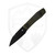 Klaken Phantom Fixed Blade, Green G10, Black 14C28N - Z068-Green
