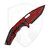 Heretic Medusa Manual Tanto, Cel Shaded Red, Magnacut - H009-CS-RD