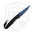 ProTech Avalon Blade Show 2026, Black Aluminum, Sapphire Blue PVD Magnacut - BSA26.Avalon.1