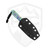 Jack Wolf Knives Gateway FIXedc, Abalone Handle, Satin 14C28N