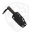 Jack Wolf Knives Gateway FIXedc, Ebony Wood Handle, Satin 14C28N