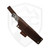 Hellbender Blade Co Mudpup 5, Black and Grey G10, Stonewash Magnacut